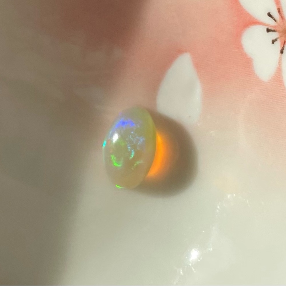 2 Natural Oval Ethiopian Opals-Loose Gems